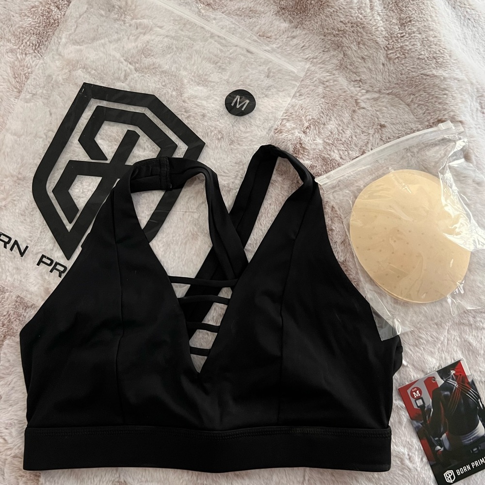 NWT Born Primitive V-Up Sports Bra